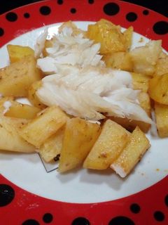 Фото Постный ужин на скорую руку.