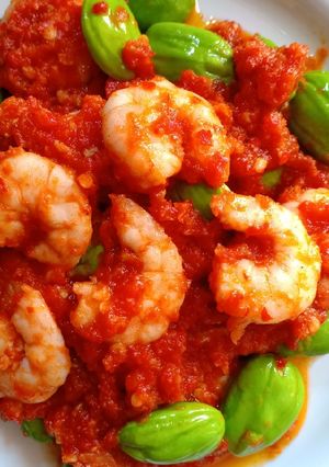 Foto resep Sambel pete udang