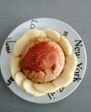 Apple Caramel Bowl Cake (Quick Microwave Cake)