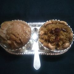 A picture of Jaggery Rice.