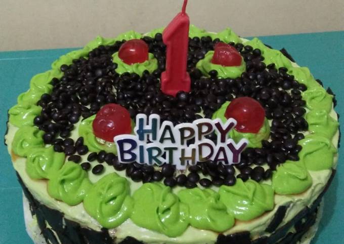 Wajib coba! Bagaimana cara memasak Kue ulang tahun (brownies kukus) takaran sendok dijamin nikmat