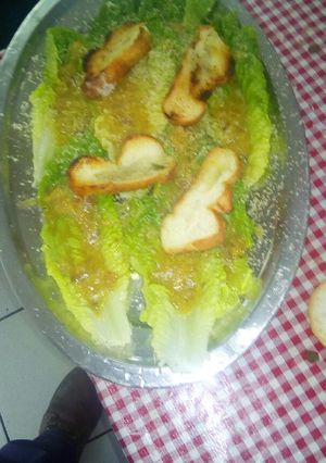 Una foto de Ensalada César lo