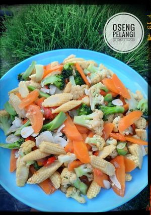 Foto resep Oseng Pelangi