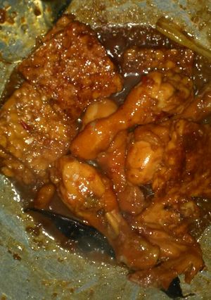 Foto resep Ayam tempe bumbu rica pedas manis