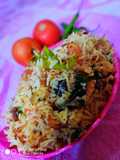 Andhra style veg fried rice