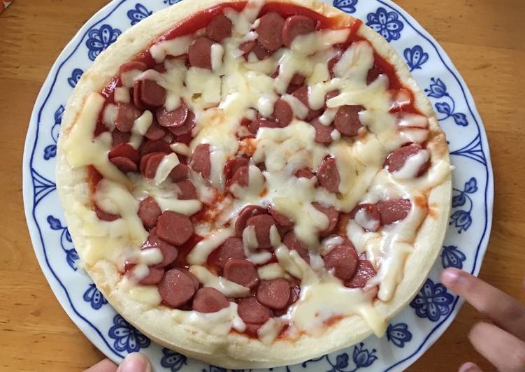 Resep Pizza Simple microwave yang enak