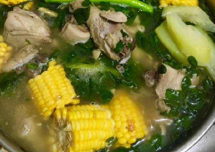 Chicken tinola with corn ❤️