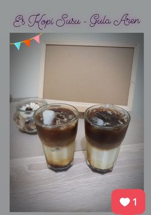 Foto resep Kopi Susu Gula Aren - 3 Layer