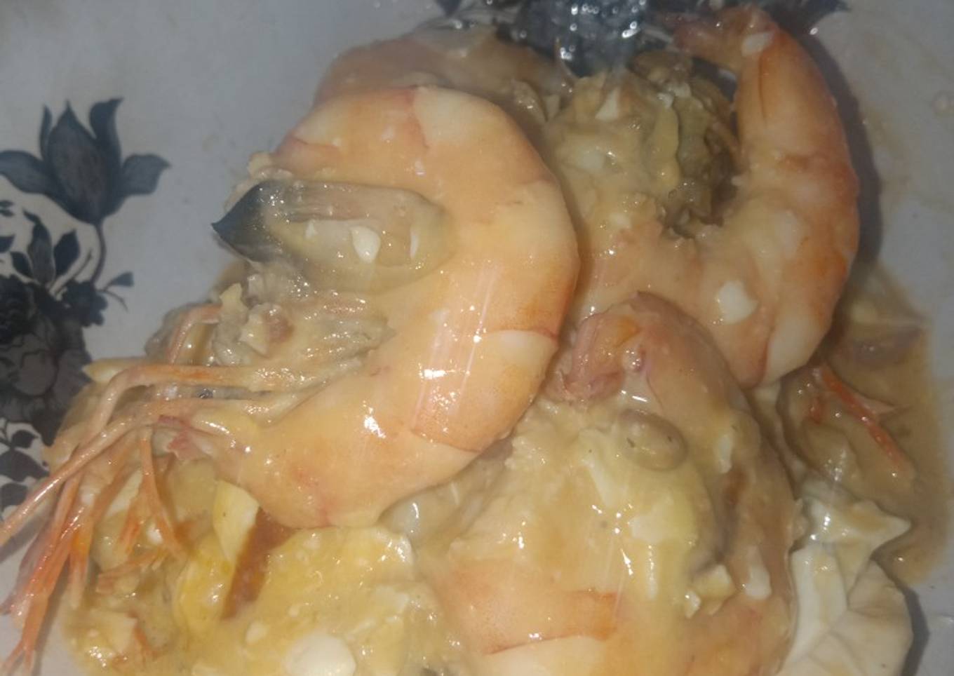 302.🥰.11.Udang Saos Telur Asin
