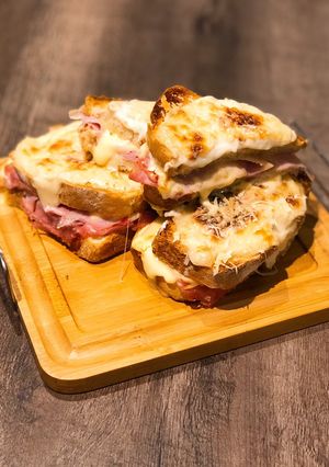Una foto de Croque Monsieur