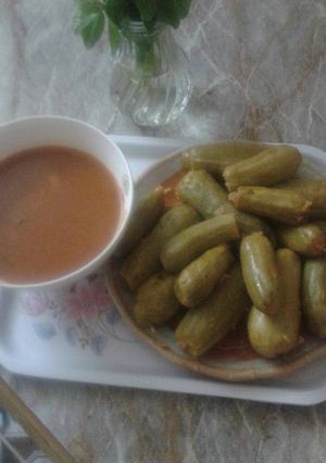 صورة لوصفة محشي كوسى بالصلصه