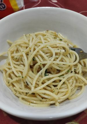 Foto resep Spaghetty Aglio Olio Simpel