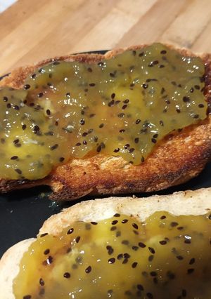 Una foto de Mermelada de kiwi