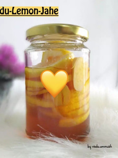 Foto resep Bikin Rendaman Madu-Lemon-Jahe||Minuman Probiotik