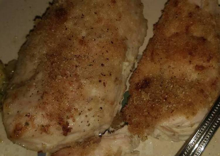 Simple Way to Make Homemade Breaded Parm Chicken