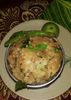 A picture of Rajgira Khichdi.