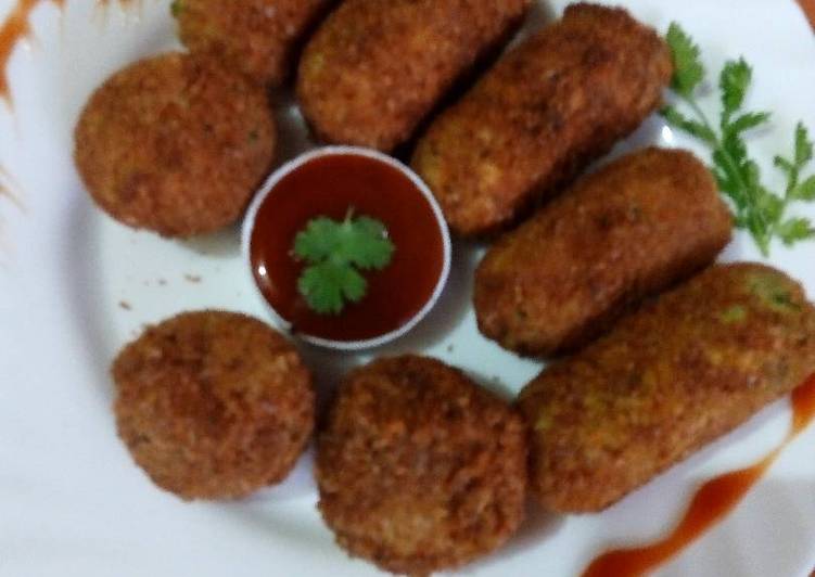 Classic potato croquettes