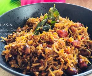 Resep mudah Sambel goreng teri kacang Gurih Mantul