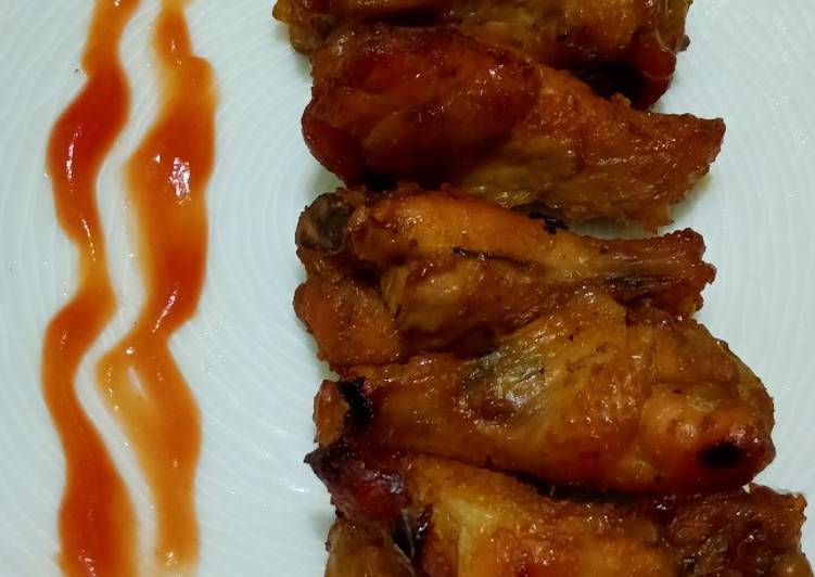 Bagaimana Membuat Chicken wings, Lezat