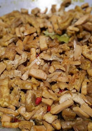 Foto resep Sambal Goreng Tahu + Telur Putih