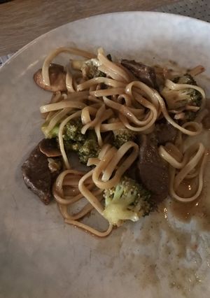 A picture of Biefstuk tagiatelle.