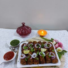A picture of Corn cutlets.