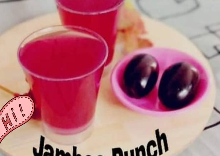 Steps to Cook Delicious Jamboo Punch