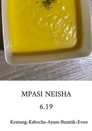 Foto resep Mpasi 6 bulan 19 hari