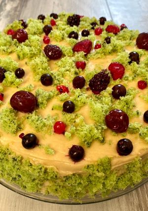 Erdei tündér torta recept fotója