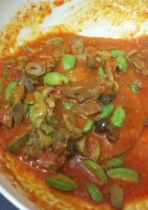Foto resep Sambel goreng ati ampela pete