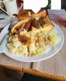 My wife's toad in t hole