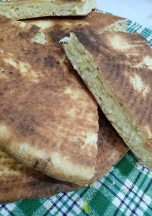 صورة لوصفة كسرة خميرة (مطلوع) 🥖🥖👍👍