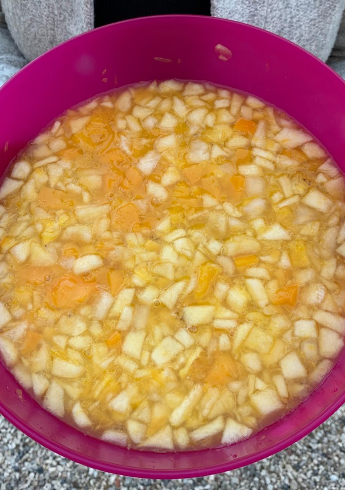 Una foto de Ensalada de frutas Argentina