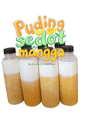 Foto resep Puding sedot buah asli