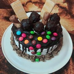A picture of Overloaded Chocolate Cake.