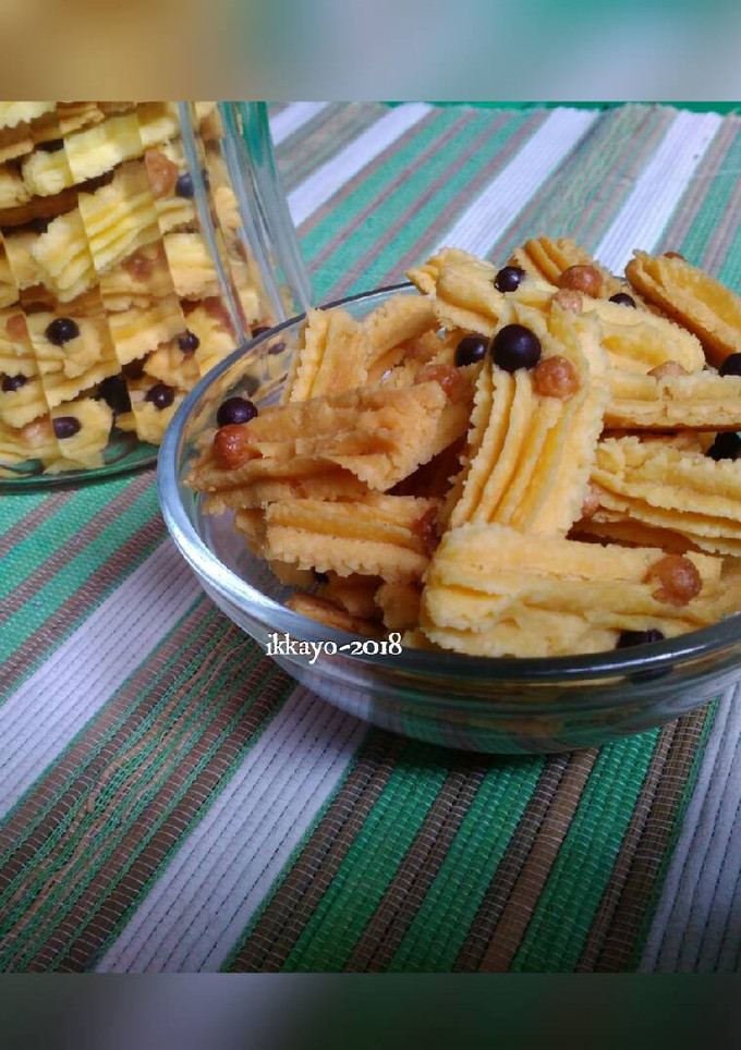Foto resep Semprit susu 3 bahan