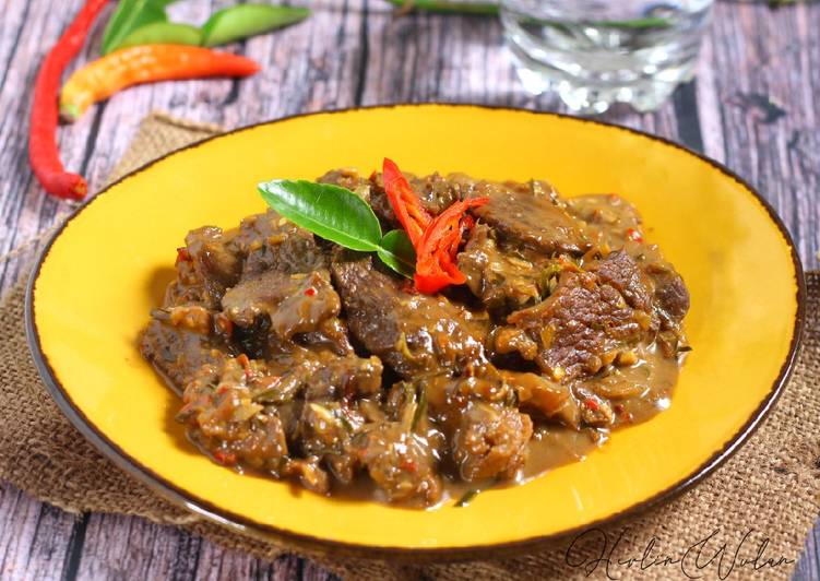 Daging Kecap Daun Jeruk