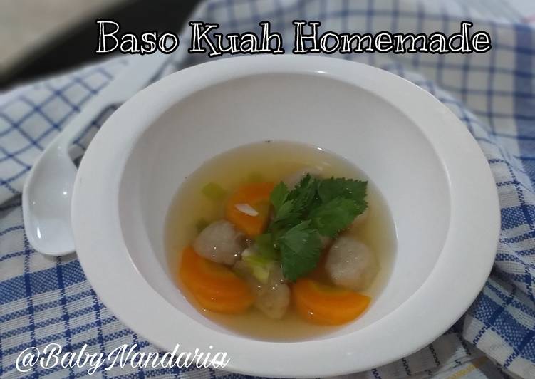 MPASI 15M - Baso Kuah Homemade