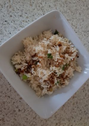 A picture of Chicken & Egg fried Rice.