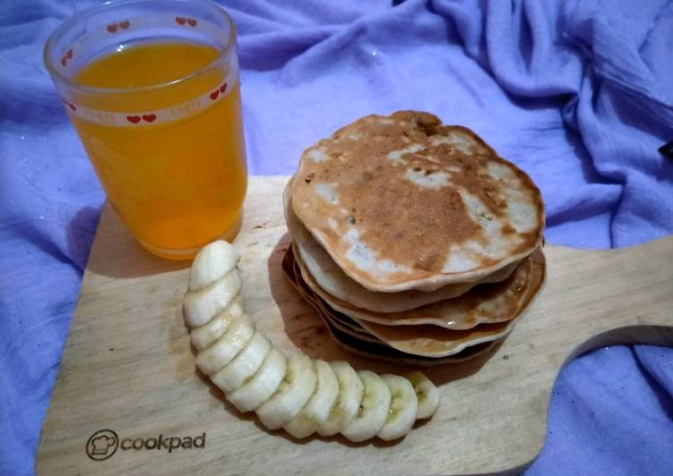 Resep Banana Pancake Gluten free Anti Gagal