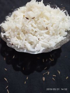 A picture of Cumin rice.