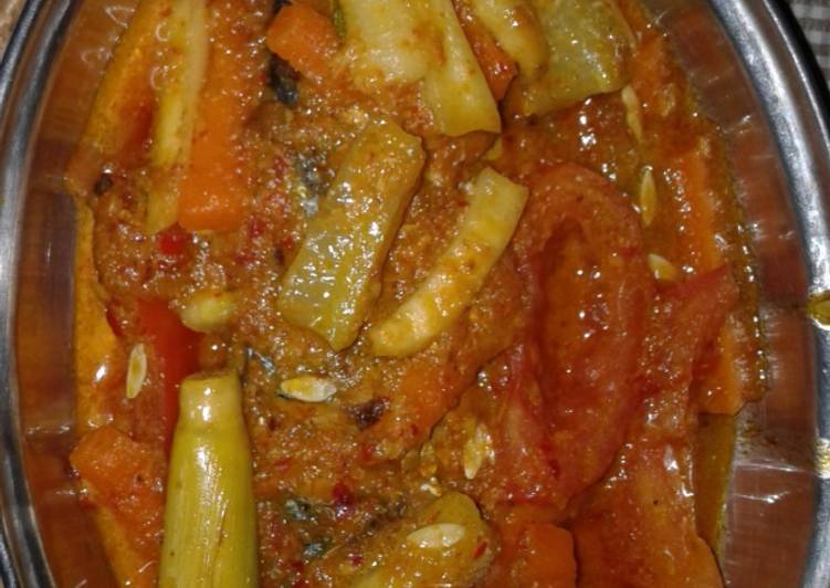 Resep Asam ikan kembung Lezat