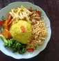 Standar Resep memasak Nasi Kuning rice cooker Sederhana  enak