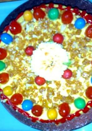 A picture of Vanilla Crunch Cake.