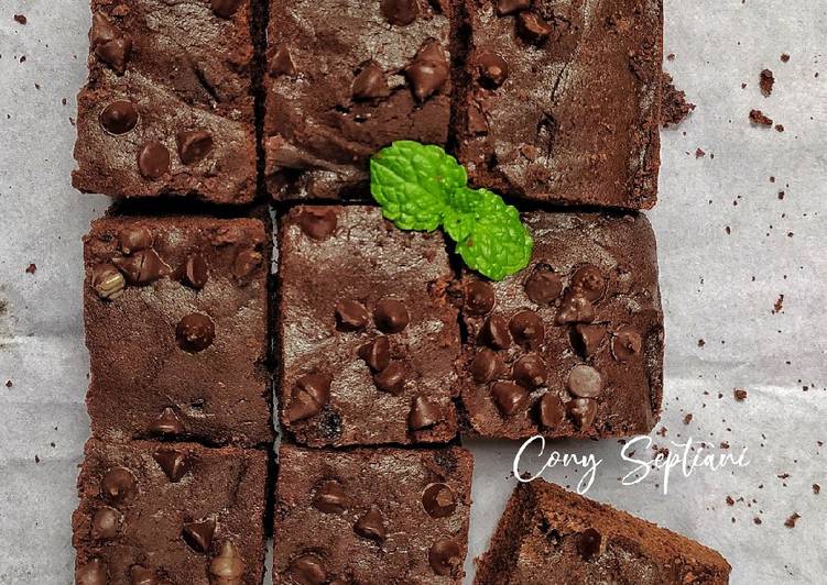 Anti Ribet, Buat Brownies panggang praktis