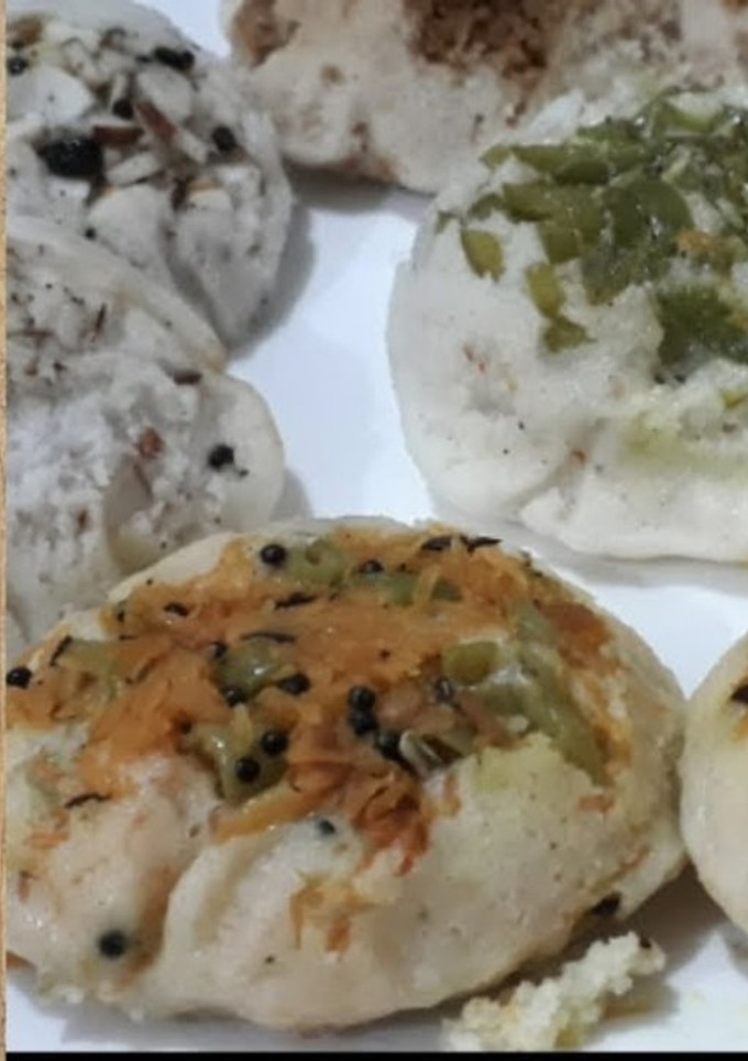 குழந்தைகளை கவர 5 இட்லி வகைகள் செய்முறை முக்கிய புகைப்படம்