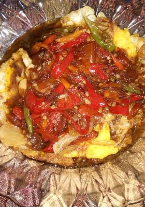 Foto resep Telor Ceplok Pedas