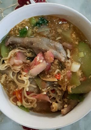 Foto resep Seblak mie ceker pedas