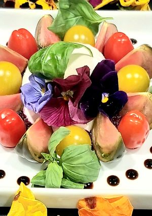 Une photo de 🥗Tomates Burrata