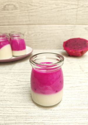 Foto resep Puding Buah Naga
